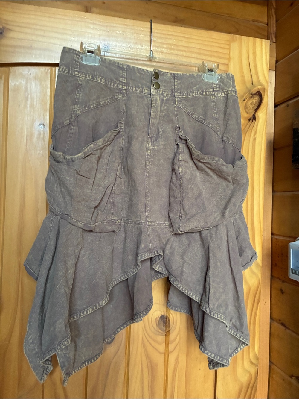 Oli & Hali Jean cargo skirt boho utility Laggenlook - Picture 10 of 14